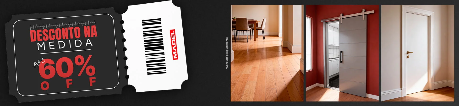 Desconto na medida
