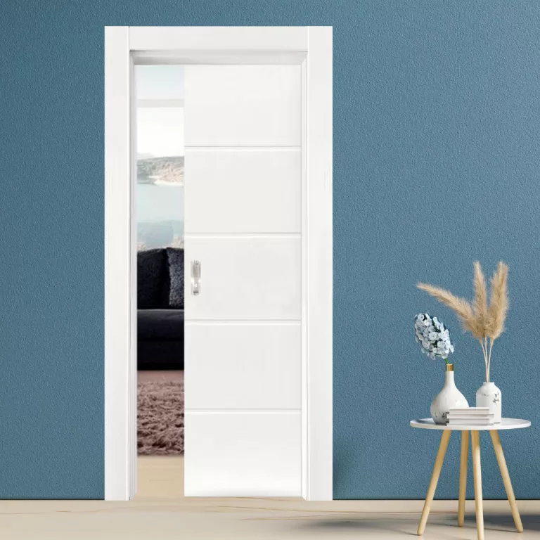 Conheça os Principais Modelos de Portas de Madeira - Porta de embutir