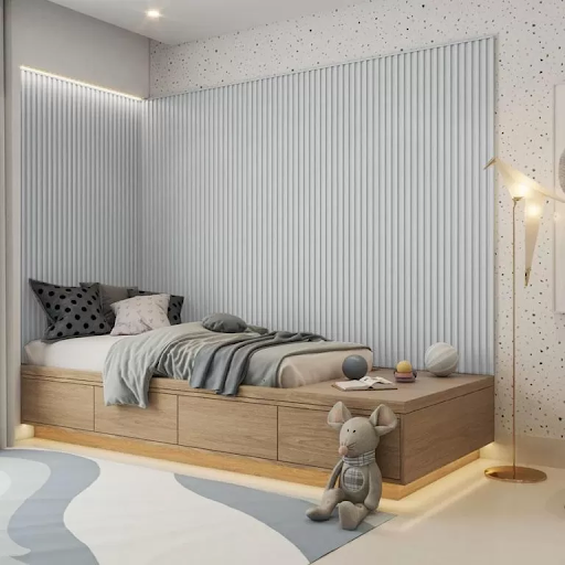 Painel de Madeira Como Cabeceira de Cama